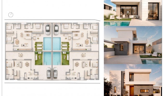 Nybyggnation - Villa -
Pilar de la Horadada - pueblo