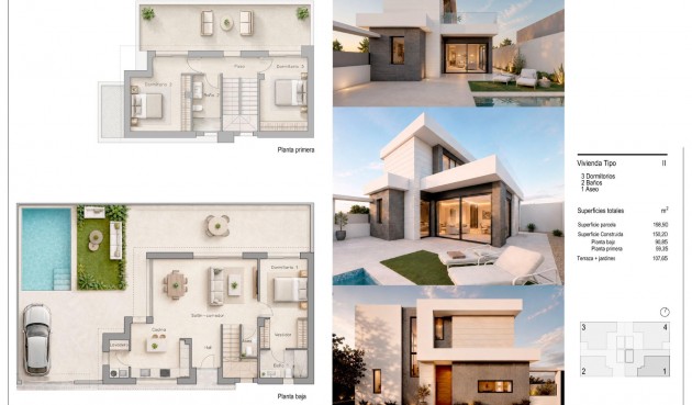 Nybyggnation - Villa -
Pilar de la Horadada - pueblo