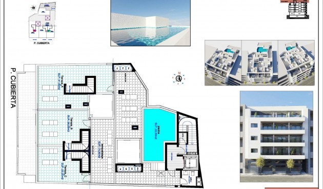 Nybygg - Toppleilighet -
Torrevieja - Centro