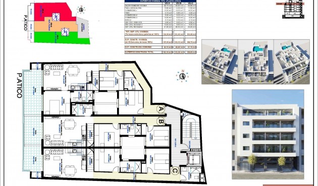 Nybygg - Toppleilighet -
Torrevieja - Centro