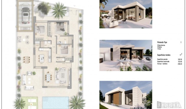 Nybygg - Villa -
Pilar de la Horadada - Roda Golf
