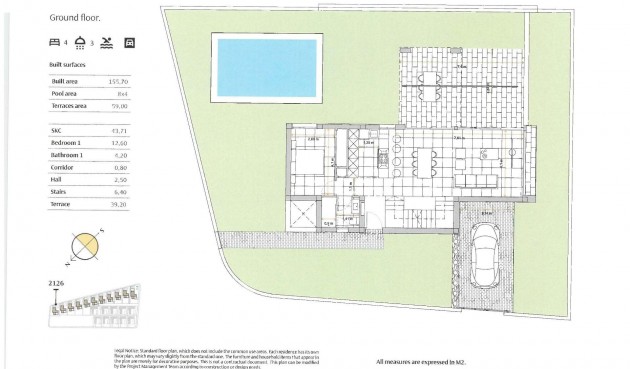 Nybygg - Villa -
Algorfa - La Finca Golf