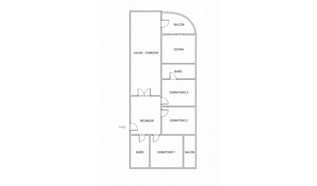 Brukt - Apartment -
Torrevieja - Antonio Machado