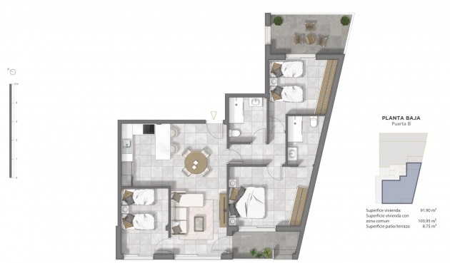 New Build - Apartment -
Guardamar del Segura - Pueblo