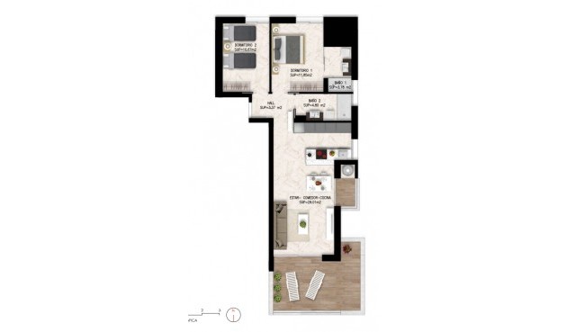 Resale - Apartment -
Orihuela - Inland