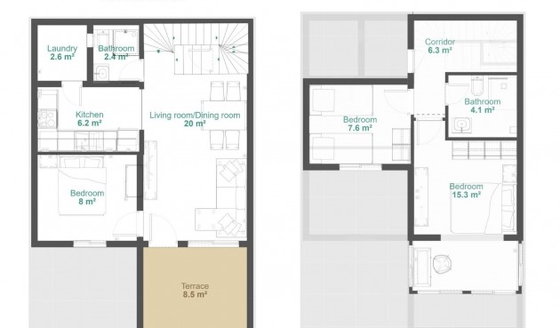 Reventa - Town House -
Orihuela Costa - Los Balcones