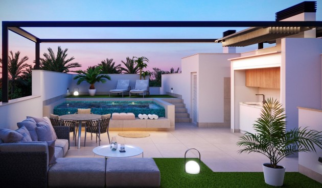 Nybyggnation - Bungalow -
Pilar de la Horadada - pueblo