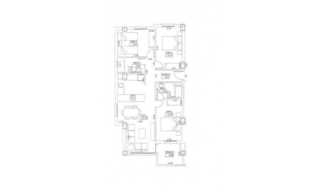 Brukt - Apartment -
Orihuela Costa - Campoamor