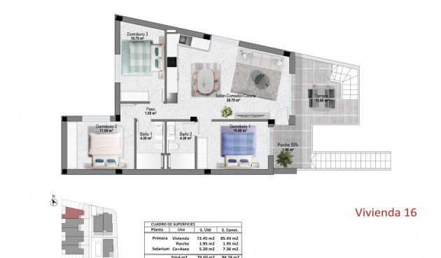 New Build - Bungalow -
Pilar de la Horadada - pueblo