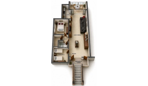 Resale - Bungalow -
Torrevieja - aguas nuevas
