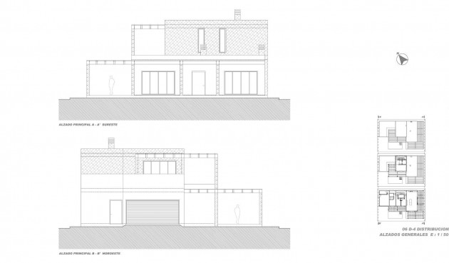 Obra nueva - Villa -
Pinoso - Casas Pastor