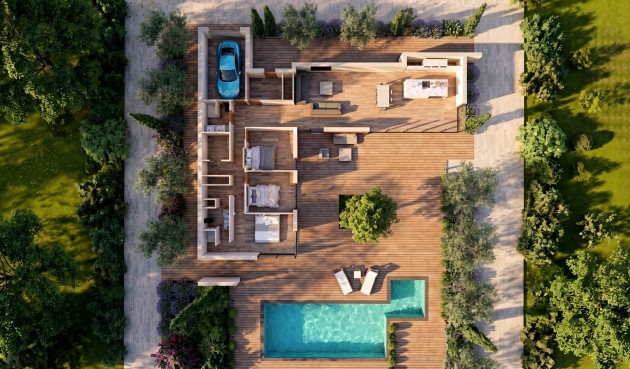 Obra nueva - Villa -
Pinoso - Casas Pastor