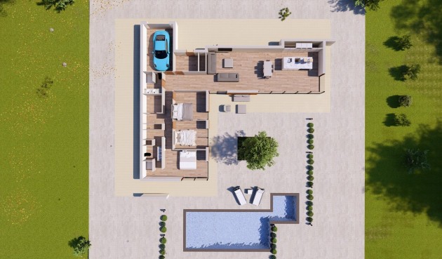 Obra nueva - Villa -
Pinoso - Casas Pastor
