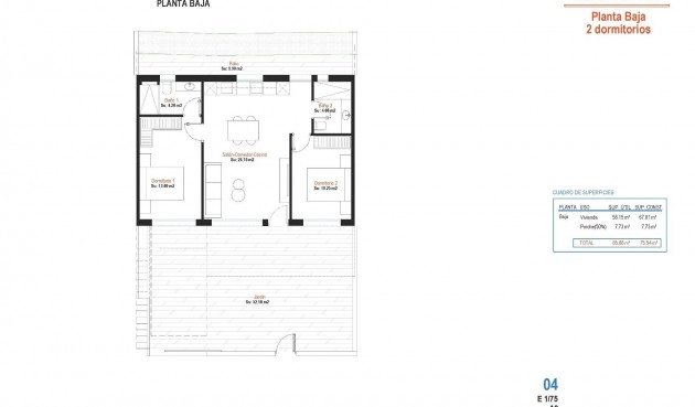 Nybyggnation - Bungalow -
Alhama De Murcia - Condado De Alhama