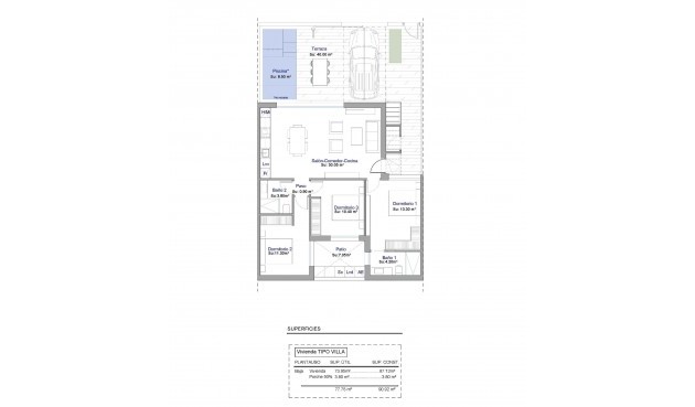 Nybyggnation - Town House -
Alhama De Murcia - Condado De Alhama