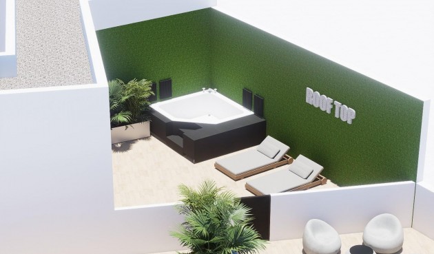 Nybygg - Toppleilighet -
Torrevieja - pueblo