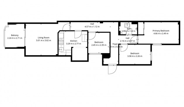 Brukt - Apartment -
Torrevieja - Playa de los Locos