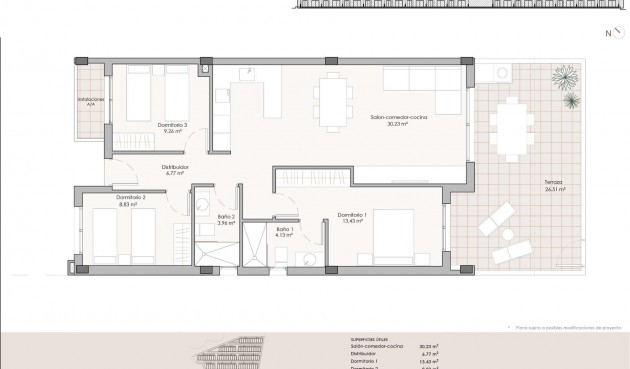 New Build - Apartment -
Pulpi - Aguilón Golf