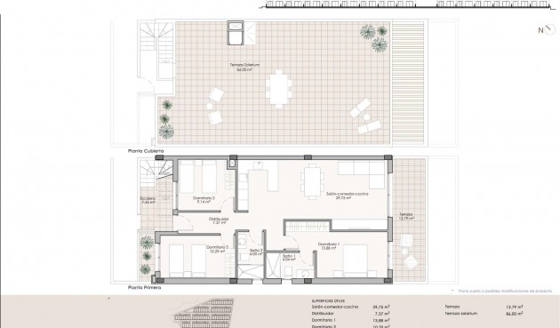 New Build - Penthouse -
Pulpi - Aguilón Golf