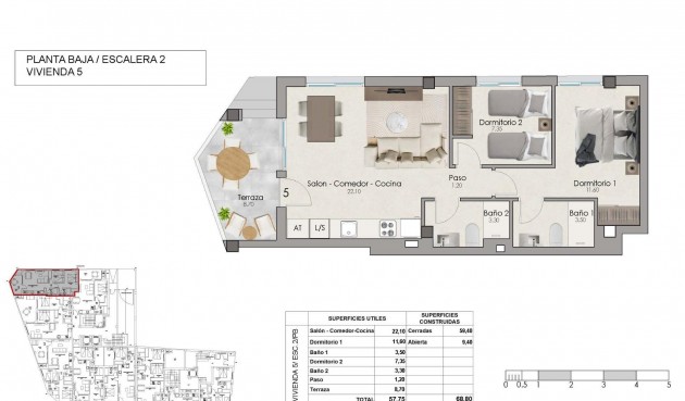 Nybygg - Apartment -
Santa Pola - Estacion de autobuses