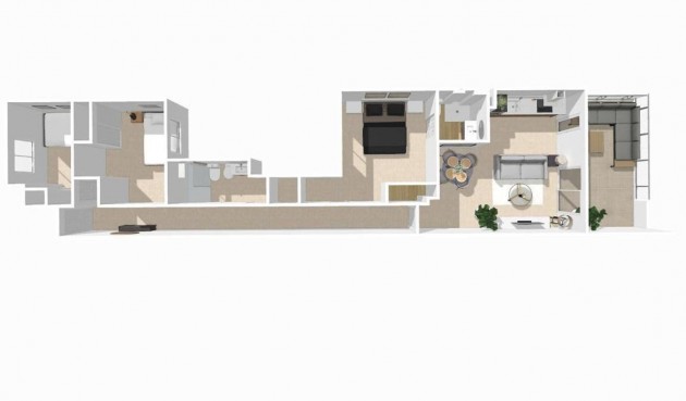Brukt - Apartment -
Torrevieja - Centro