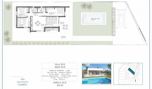 Obra nueva - Villa -
Vera - Pueblo Salinas