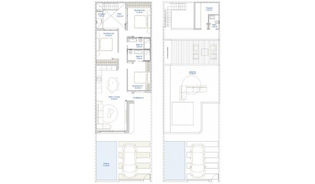 Nybygg - Town House -
San Pedro del Pinatar - Pueblo
