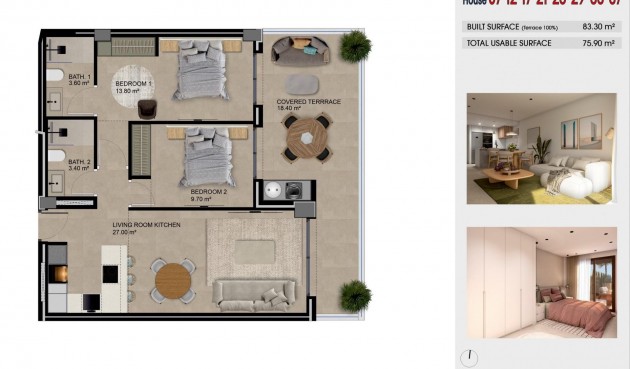 New Build - Apartment -
Guardamar del Segura - Puerto